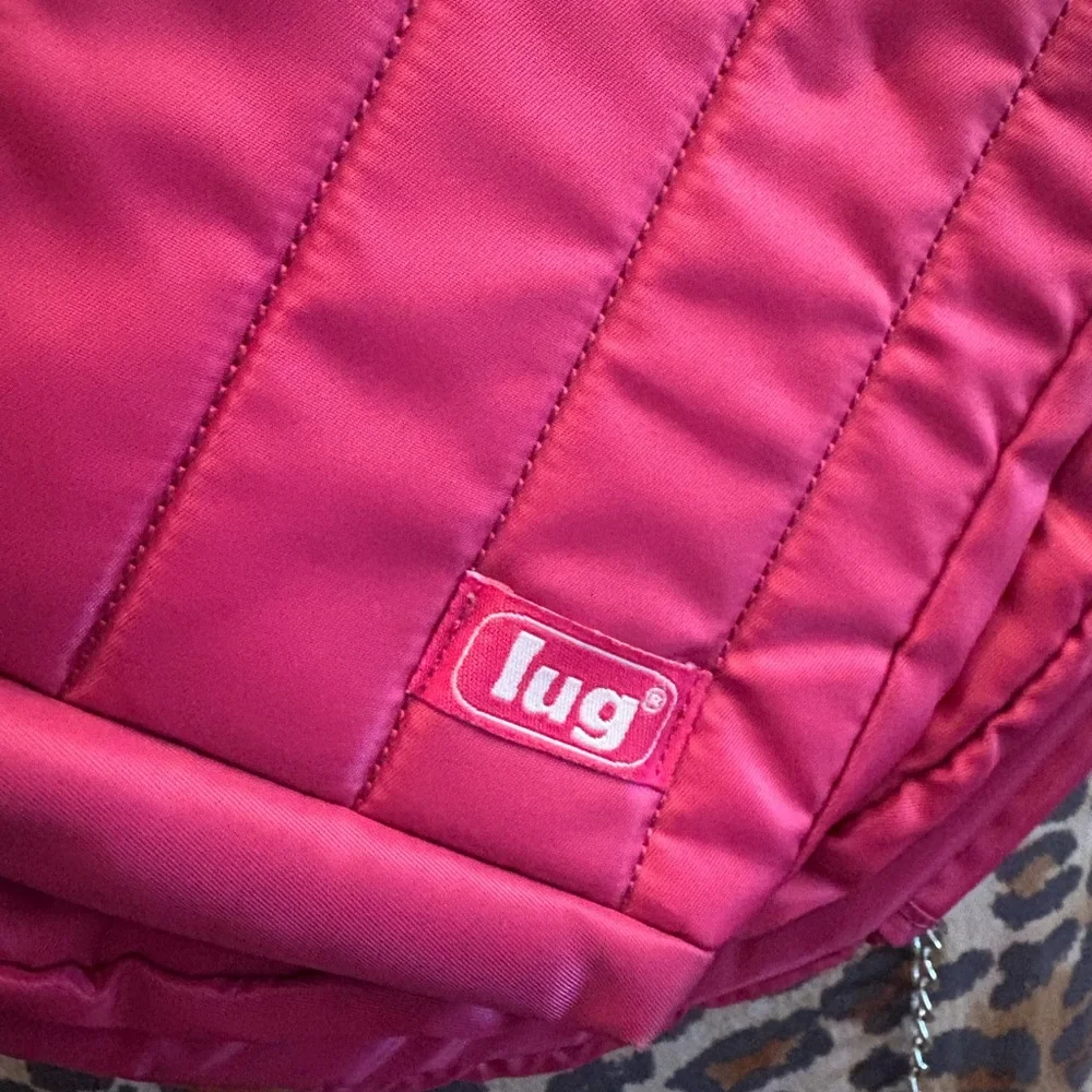 Lug Pink Fuchsia Quilted Sling Bag - Picture 2 of 13